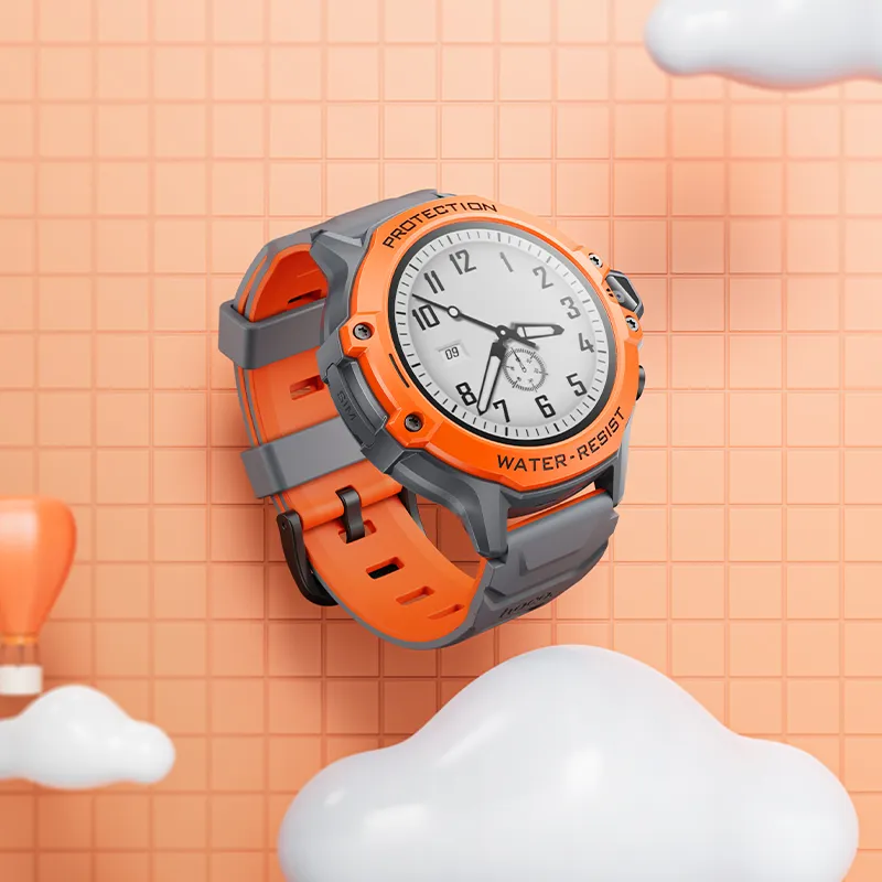 Smartwatch for kids Hoco 1,28" 4G GPS with call function Y107 orange - Image 5