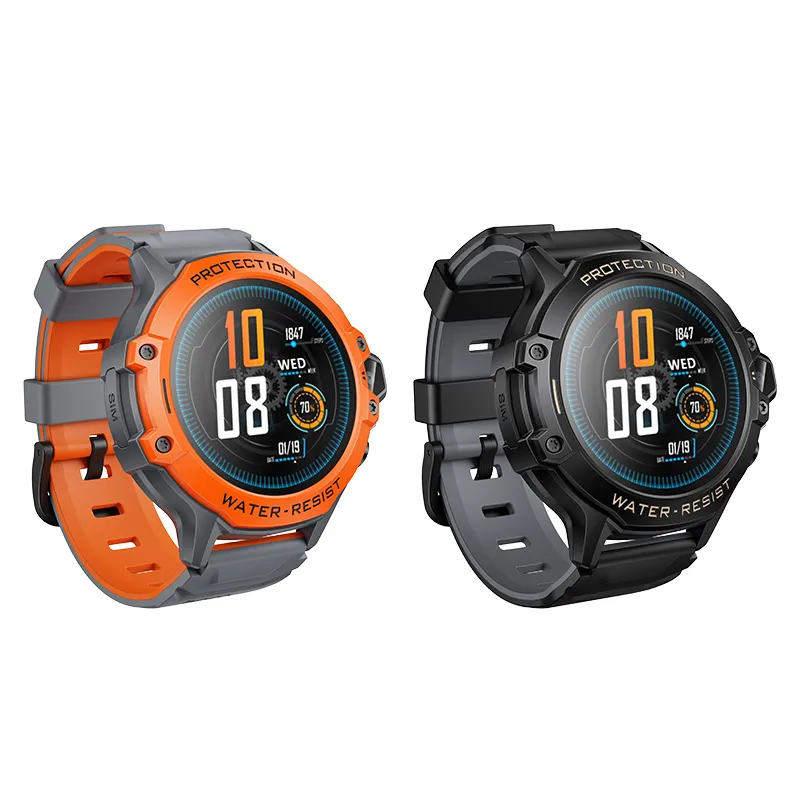 Smartwatch for kids Hoco 1,28" 4G GPS with call function Y107 orange - Image 4