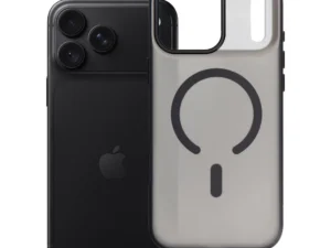 Case for iPhone 18 Pro Max / 17 Pro Max Flexline Mag Cover compatible with MagSafe black
