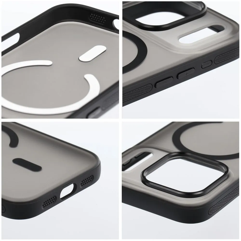 Case for iPhone 16 Flexline Mag Cover compatible with MagSafe black - Image 5