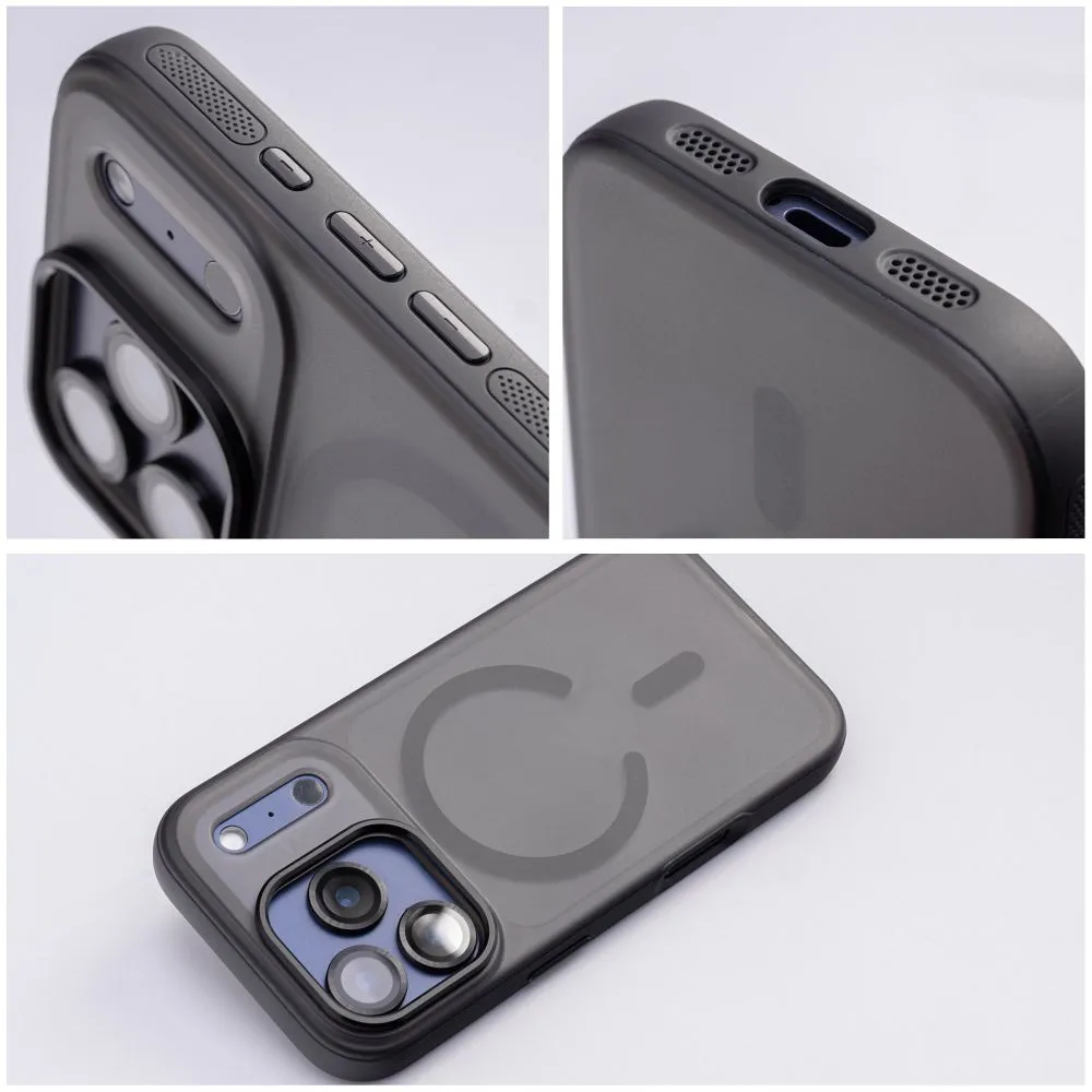Case for iPhone 16 Flexline Mag Cover compatible with MagSafe black - Image 6