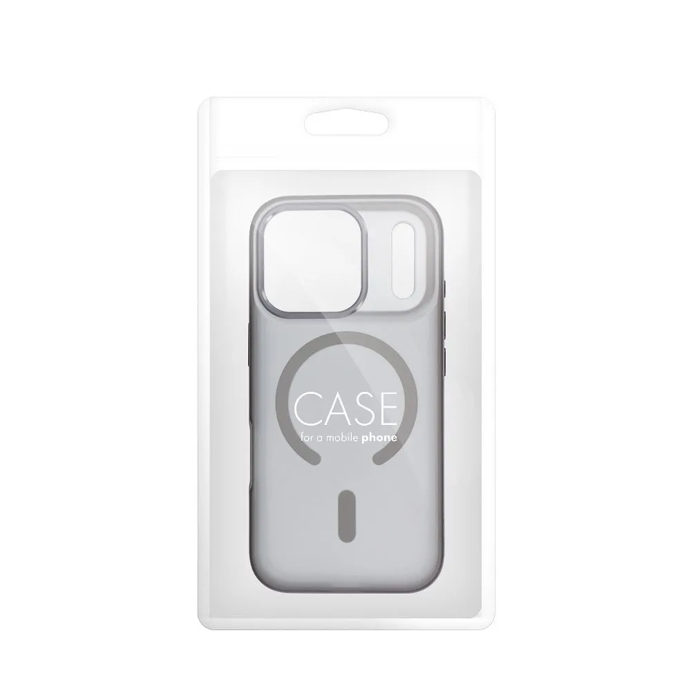 Case for iPhone 18 Pro / 17 Pro Flexline Mag Cover compatible with MagSafe gray - 6. kép