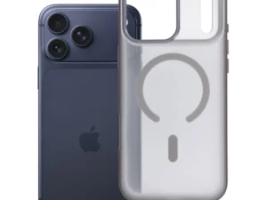 Case for iPhone 18 Pro Max / 17 Pro Max Flexline Mag Cover compatible with MagSafe gray