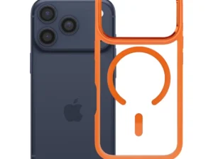 ROAR case MAG BUMPER compatible with MagSafe for IPHONE 17 Pro orange