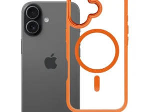 ROAR case MAG BUMPER compatible with MagSafe for IPHONE 17 orange