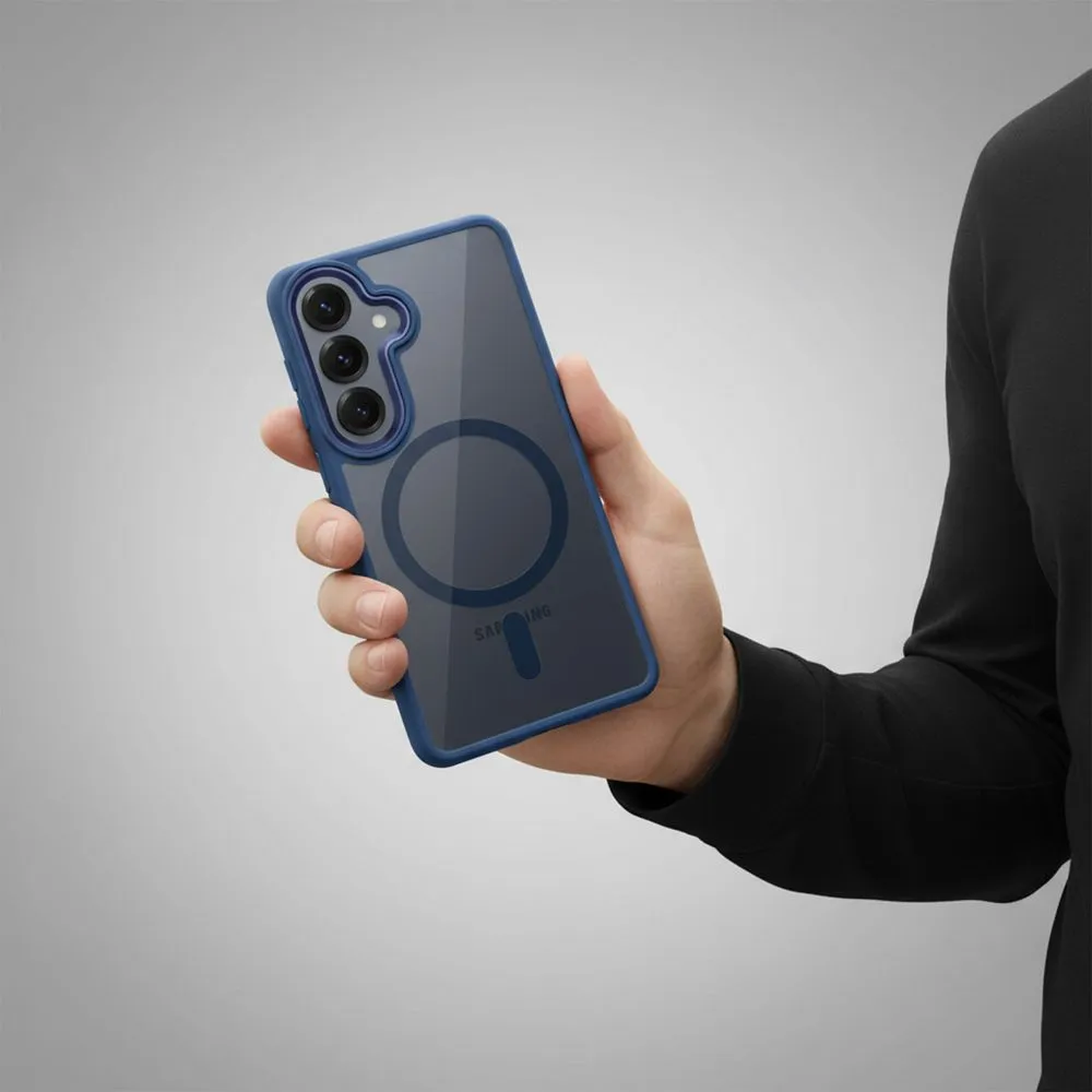 ROAR case MAG BUMPER compatible with MagSafe for SAMSUNG S26 Plus navy blue - 4. kép