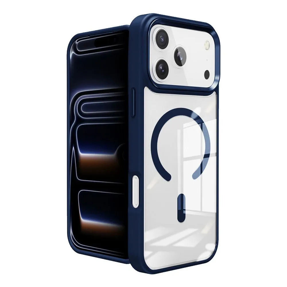 ROAR case MAG BUMPER compatible with MagSafe for SAMSUNG A37 navy blue - Image 2