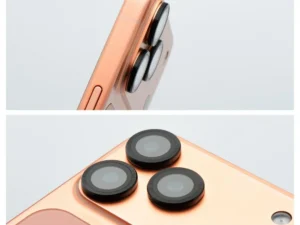 Tempered Glass Camera Lens Protector for iPhone 16 PRO / 16 PRO MAX Blue Star Easy Install black
