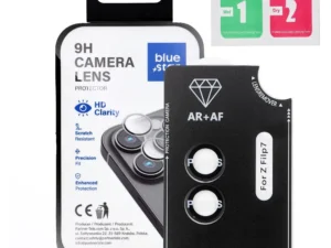 Tempered Glass Camera Lens Protector for Samsung FLIP 7 Blue Star Easy Install black