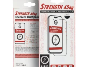 Edzett üveg, rendkívül erős, 45 kg teherbírású, iPhone 17 Pro / 18 Pro készülékekhez