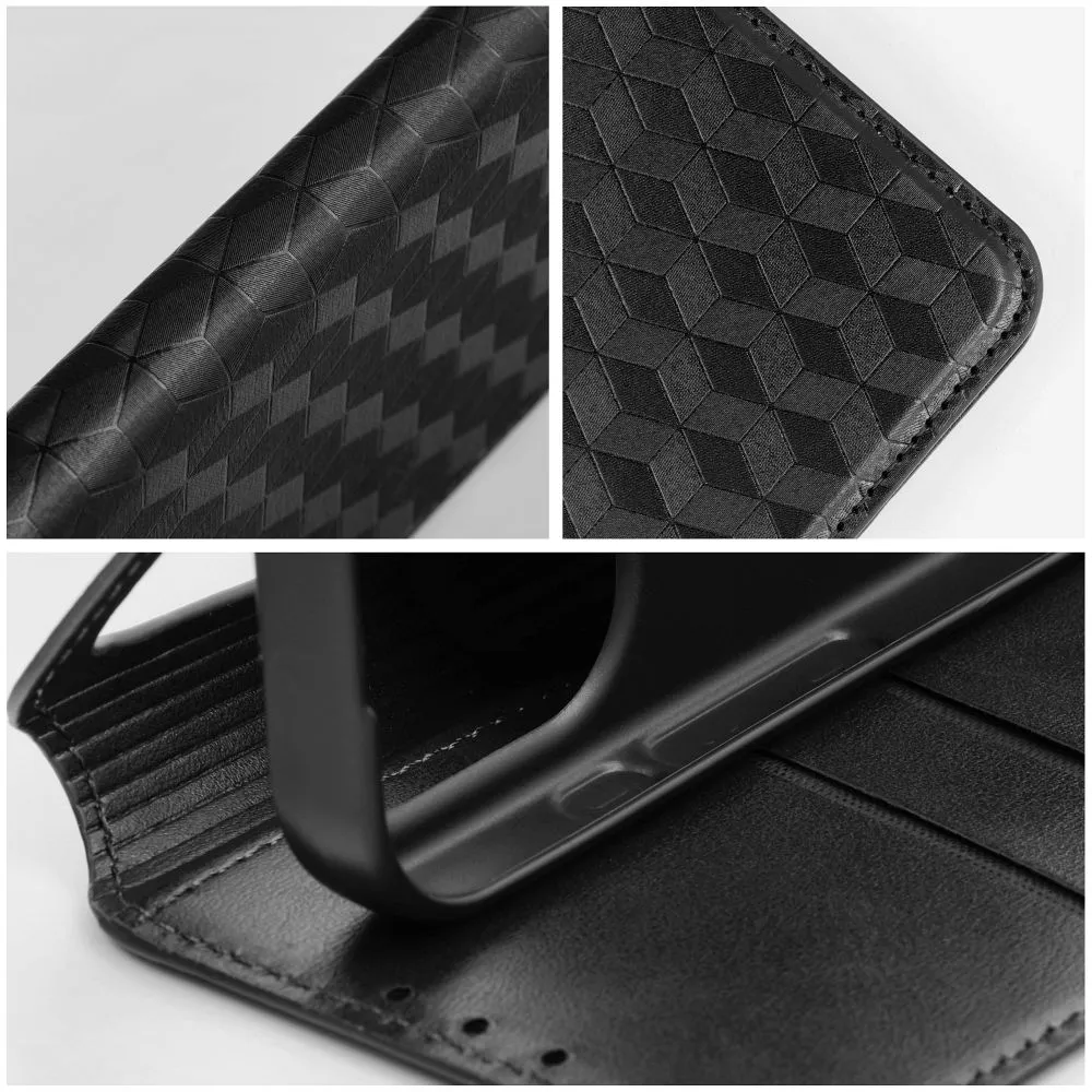 Flip case for Samsung A17 Cubic Book black - Image 9