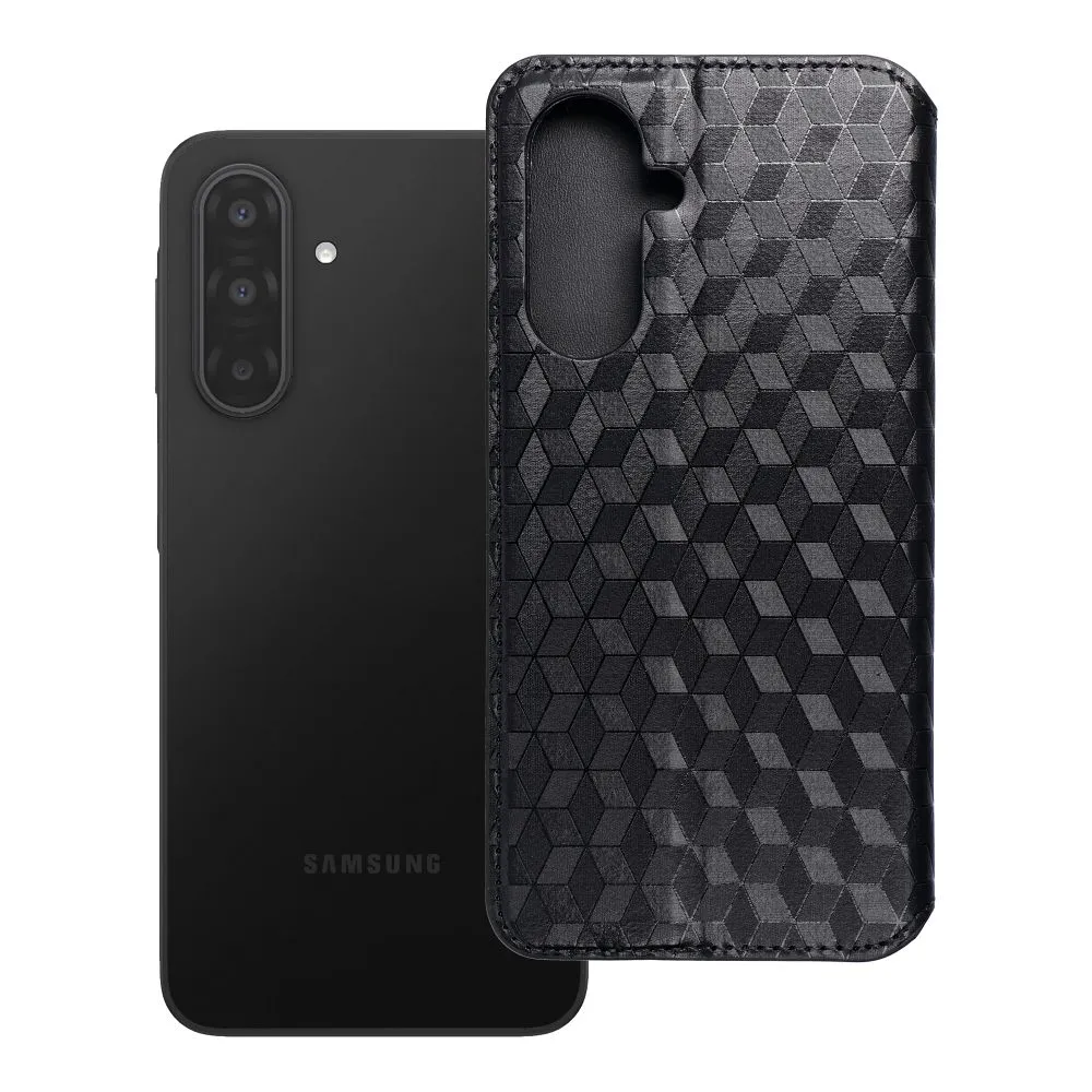 Flip case for Samsung A17 Cubic Book black