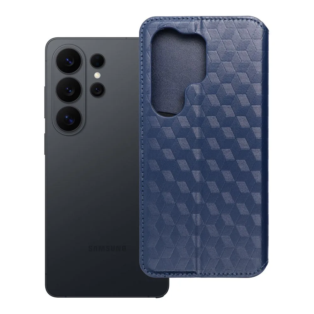 Flip case for Samsung S26 PLUS Cubic Book blue - 3. kép