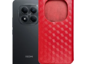 Flip case for Xiaomi Redmi NOTE 15 PRO Plus 5G Cubic Book red
