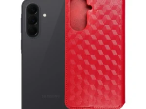 Flip case for Samsung A37 Cubic Book red