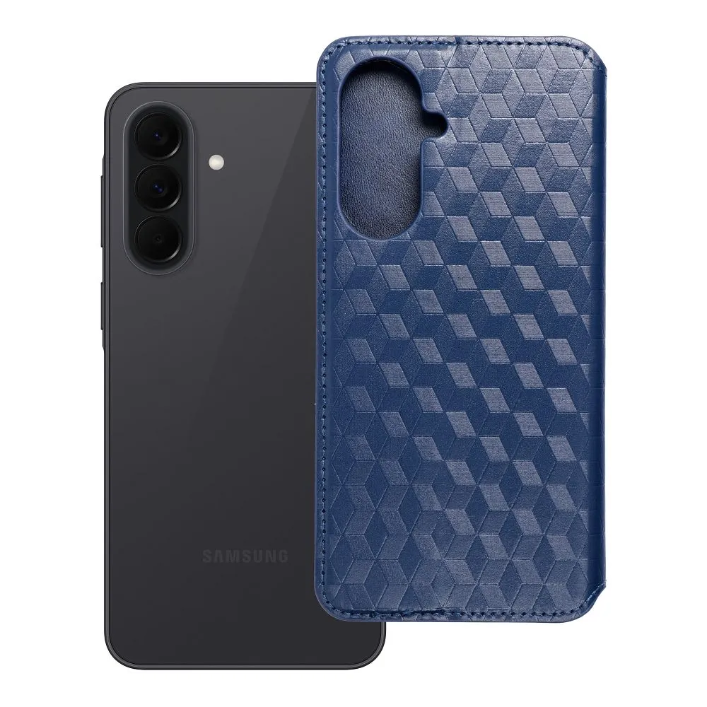 Flip case for Samsung A37 Cubic Book blue