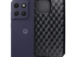 Flip case for Motorola G17 Cubic Book black