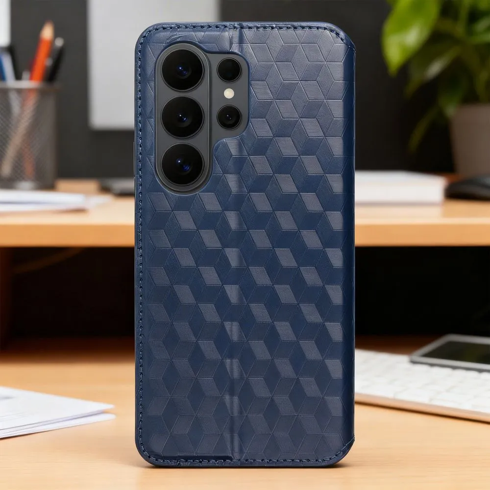 Flip case for Oppo Reno 15 Pro 5G Cubic Book blue - 6. kép