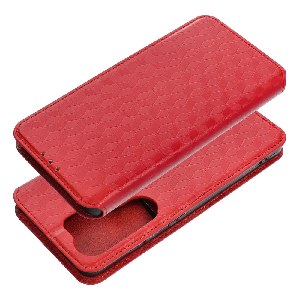 Flip case for Motorola G37 POWER Cubic Book red - 5. kép