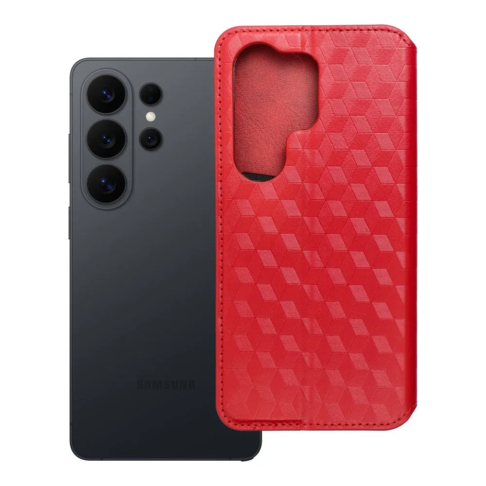 Flip case for Xiaomi Redmi NOTE 17 PRO MAX 5G Cubic Book red - Image 3