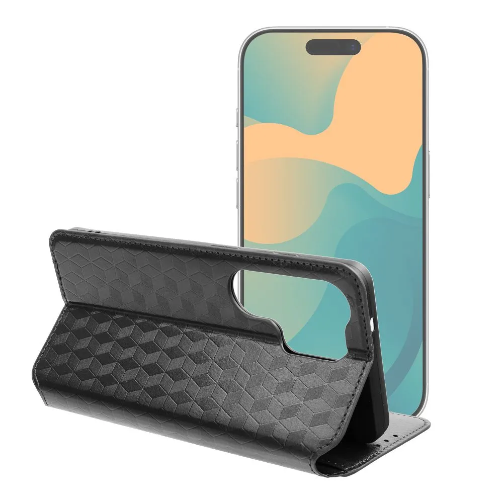 Flip case for Xiaomi Redmi NOTE 17 4G / 5G Cubic Book black - 2. kép