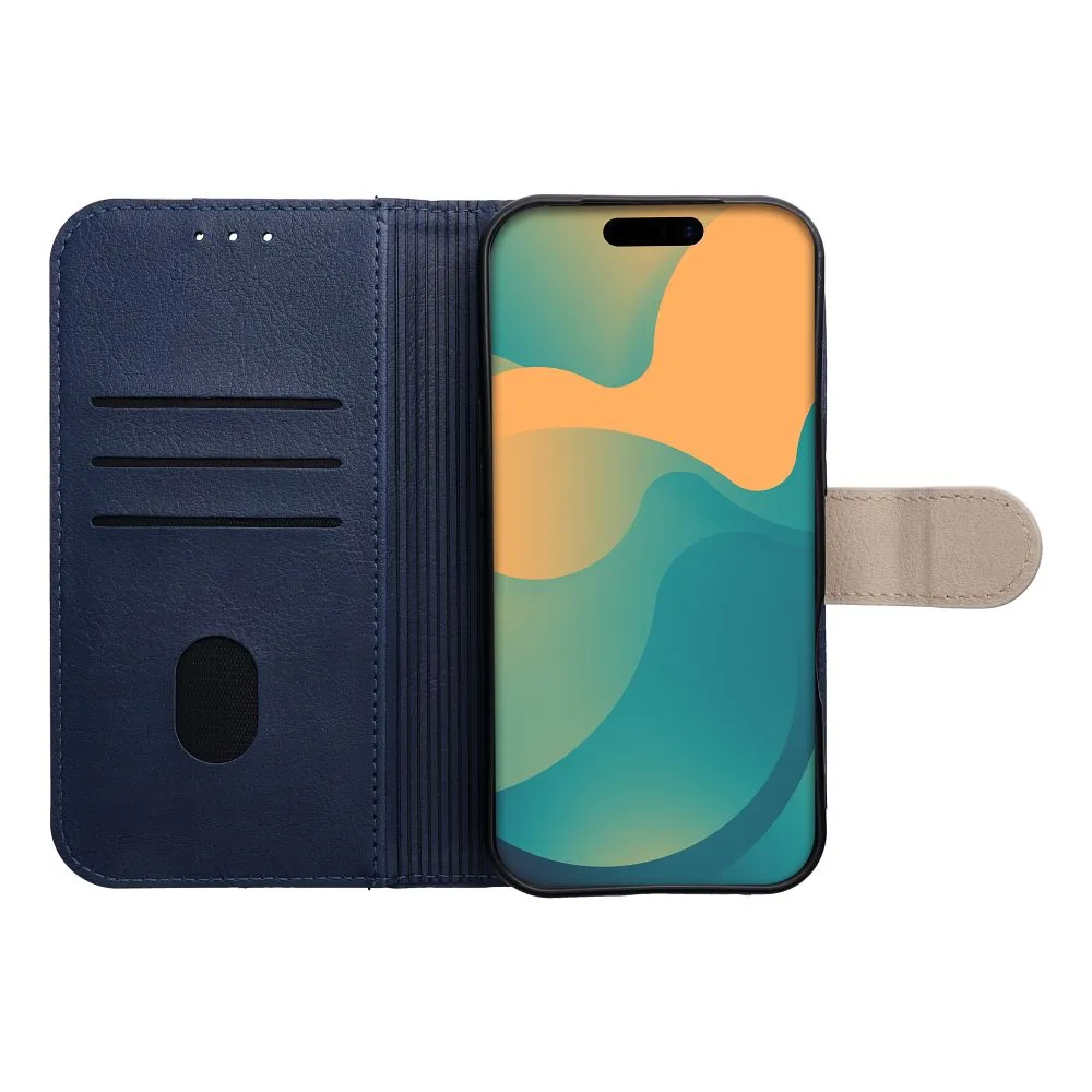 Flip case for iPhone 17 / 18 Split Book navy and cream - 4. kép