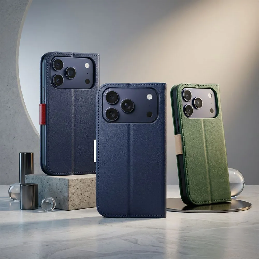 Flip case for Samsung A57 5G Split Book navy and cream - 7. kép
