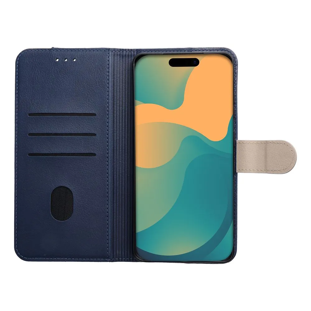 Flip case for Samsung A57 5G Split Book navy and cream - 4. kép