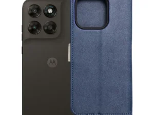 Flip case for Motorola G67 / G77 Split Book navy and cream