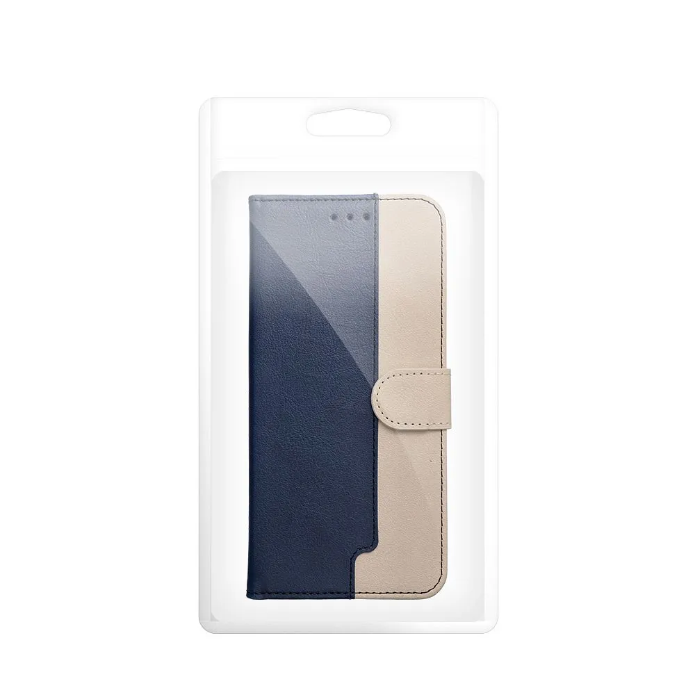 Flip case for Xiaomi Redmi A7 PRO Split Book navy and cream - 8. kép