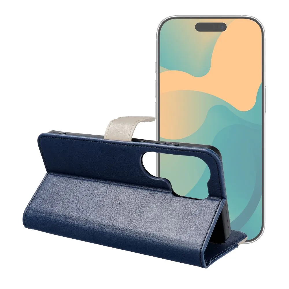 Flip case for Xiaomi Redmi A7 PRO Split Book navy and cream - 2. kép