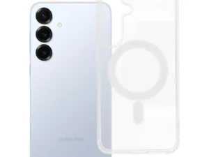 Case for Samsung S25 PLUS Clear Mag Cover (MID) compatible with MagSafe transparent