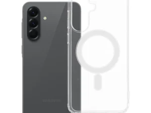 Case for Samsung A56 Clear Mag Cover (MID) compatible with MagSafe transparent