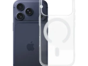 Case for iPhone 18 Pro / 17 Pro Clear Mag Cover (MID) compatible with MagSafe transparent