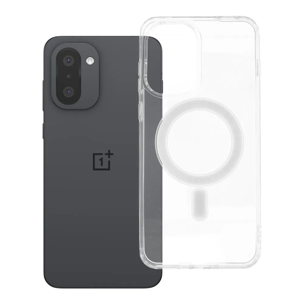 Case for OnePlus 15R Clear Mag Cover (MID) compatible z MagSafe transparent