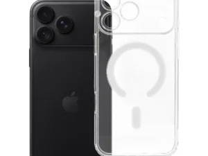iPhone 18 Pro Max / 17 Pro Max tok, átlátszó, MagSafe-fel kompatibilis (Clear Mag Cover, STR)