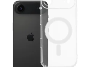 Case for iPhone 17 AIR Clear Mag Cover (STR / CAMERA PROTECTION) compatible with MagSafe transparent
