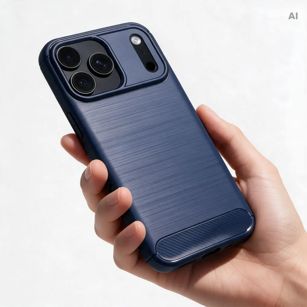 iPhone 18 Pro Max / 17 Pro Max Carbon 2.0 tok, sötétkék - Image 3