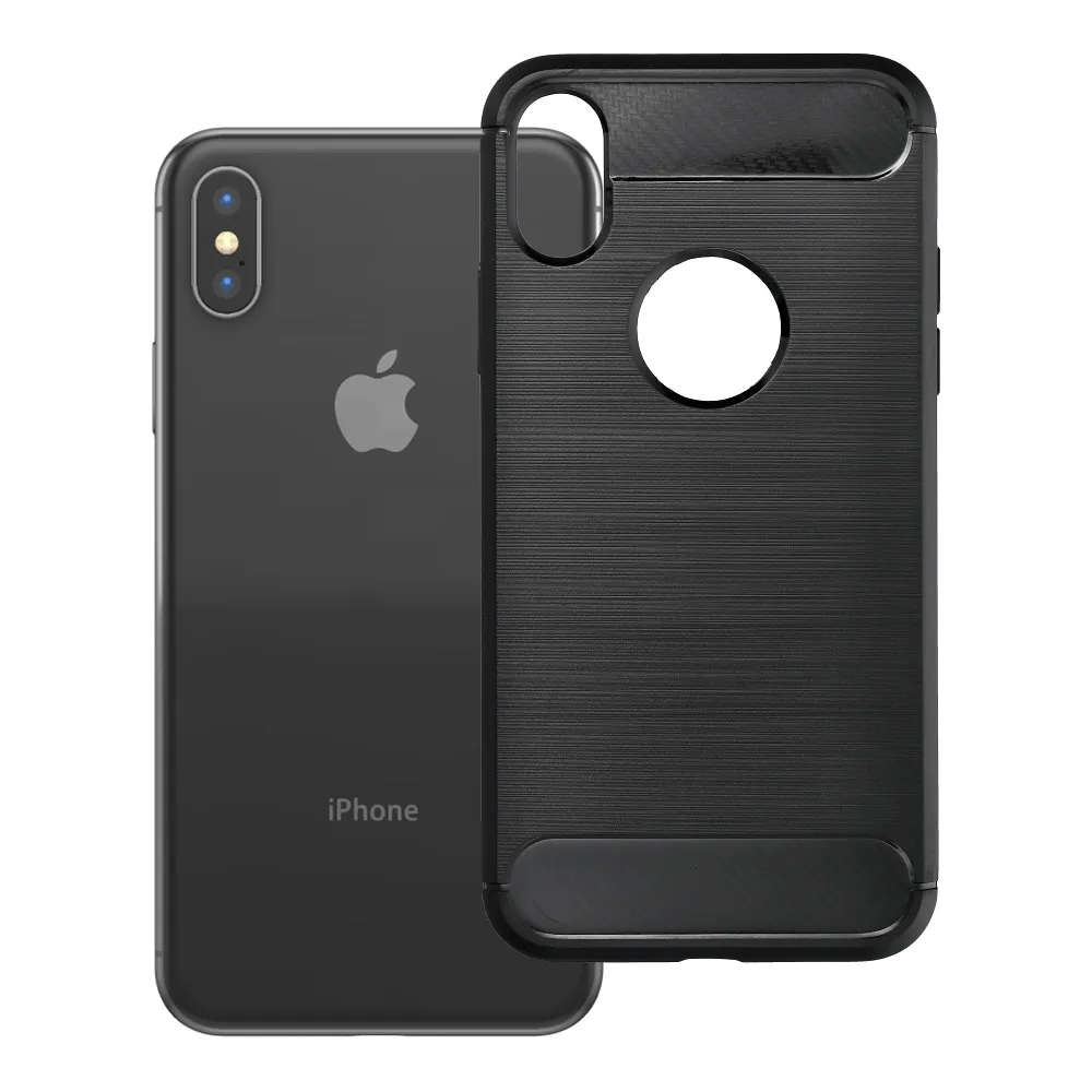 Case for iPhone X Carbon 2.0 black