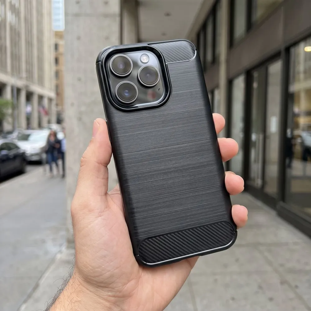 Case for iPhone X Carbon 2.0 black - 6. kép