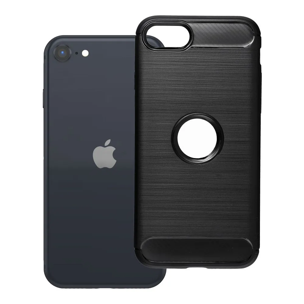 Case for iPhone SE 2022 Carbon 2.0 black