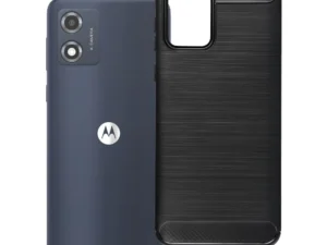Case for Motorola E13 Carbon 2.0 black