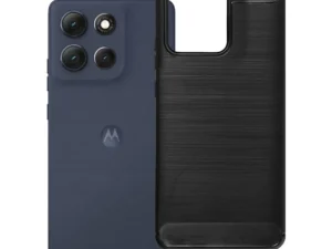 Case for Motorola G86 5G Carbon 2.0 black