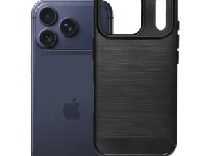 Case for iPhone 17 Pro / 18 Pro (low camera edge) Carbon 2.0 black