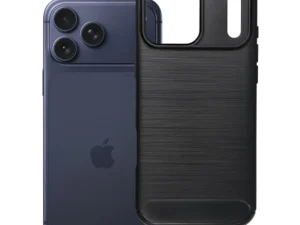 Case for iPhone 17 Pro Max / 18 Pro Max (low camera edge) Carbon 2.0 black