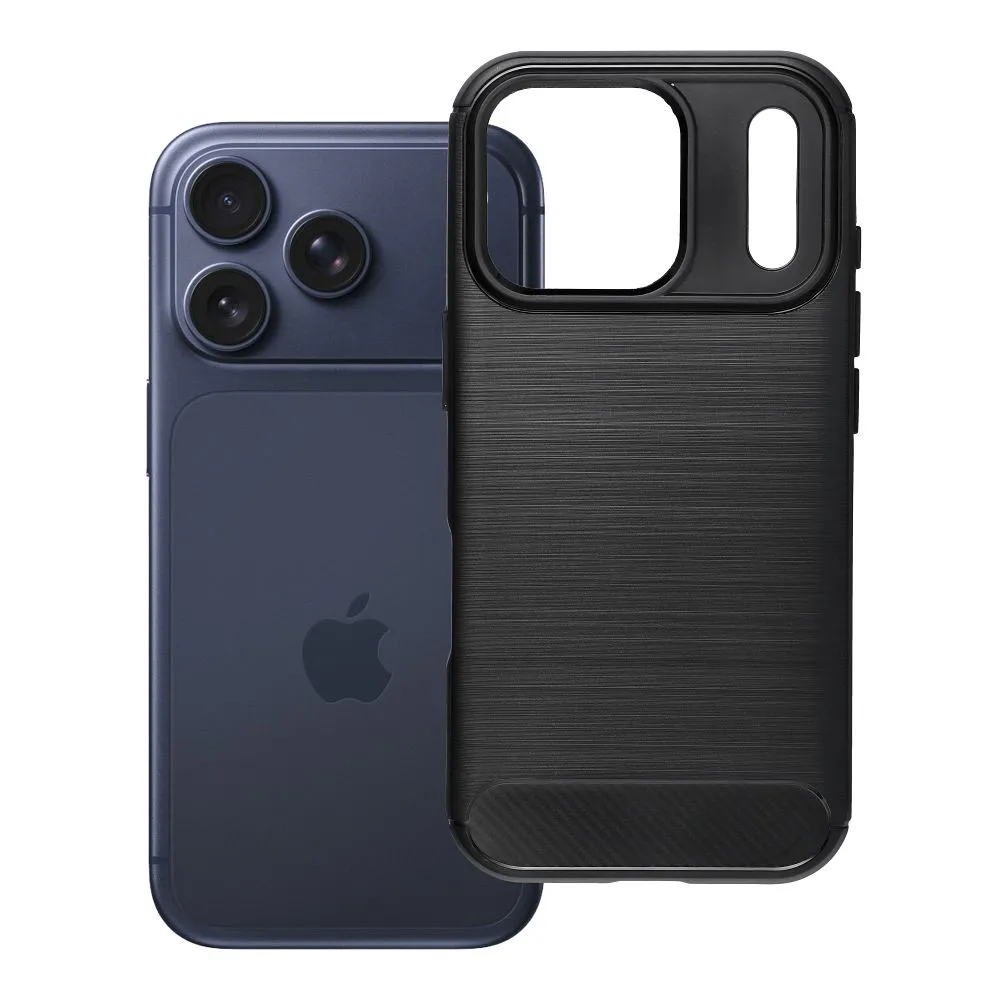 iPhone 18 Pro / 17 Pro Carbon 2.0 tok, fekete