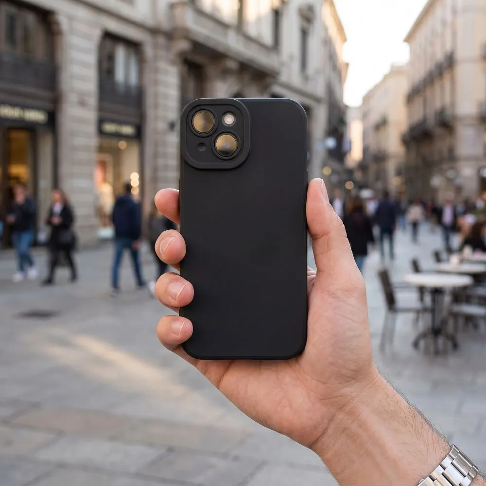Case for iPhone 13 Matt 2.0 black - 8. kép