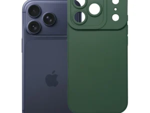 Case for iPhone 17 Pro / 18 Pro (low camera edge) Matt 2.0 dark green