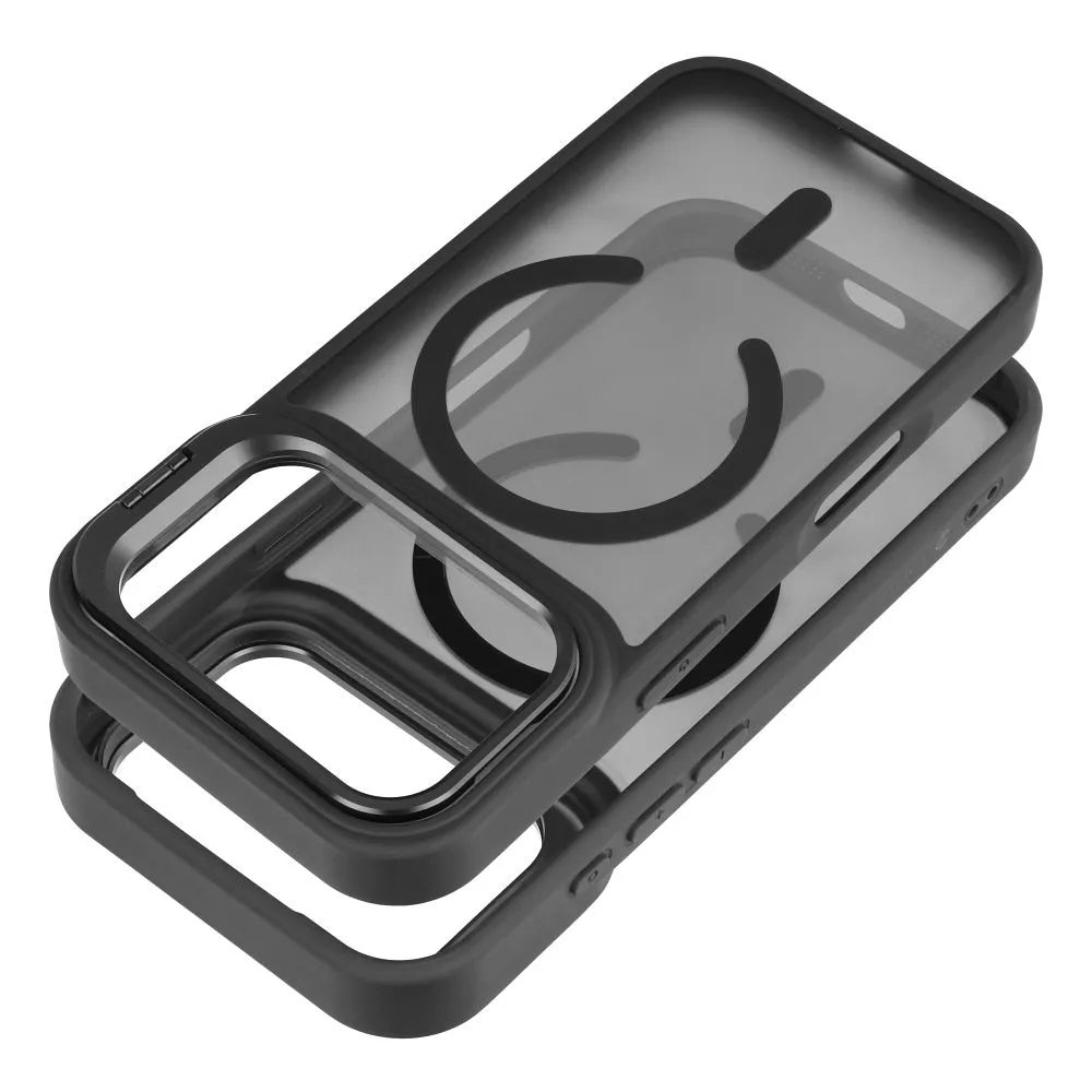 Case for iPhone 18 Pro / 17 Pro Forcell F-Protect Shadow Stand Premium compatible with MagSafe black - Image 3