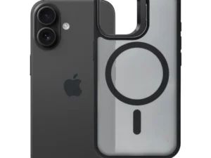 Forcell F-Protect Shadow Stand Premium iPhone 16 tok, MagSafe-fel kompatibilis, fekete